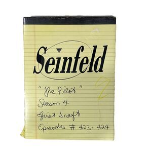 Seinfeld "The Pilot" Season 4 First Draft Episodes 423-424 Script Reproduction